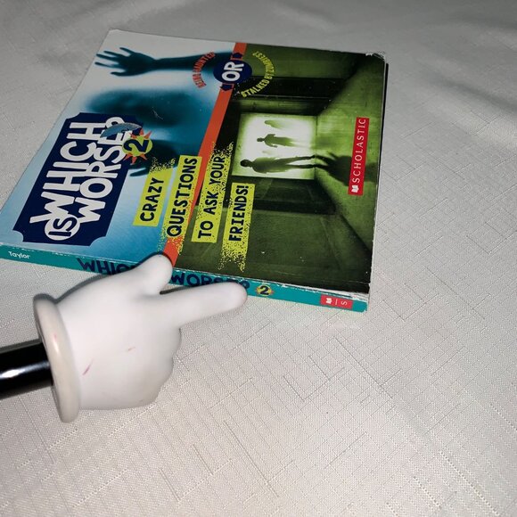 Which Is Worse 2 Crazy Questions To Ask Your Friends Scholastic Fun Creepy Book - Picture 5 of 7